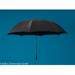 Regenschirm schwarz XXL 130cmØ oder 170cmØ wählbar